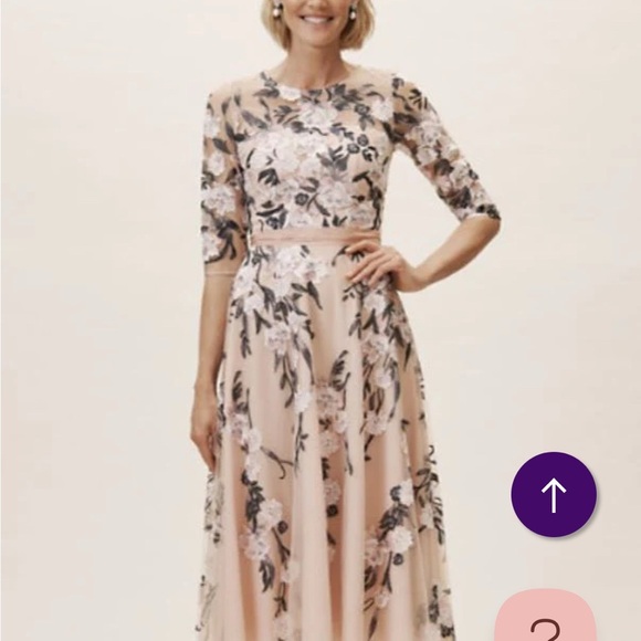Anthropologie, BHLDN Special Occasions Dress, Size 6 - Picture 2 of 7